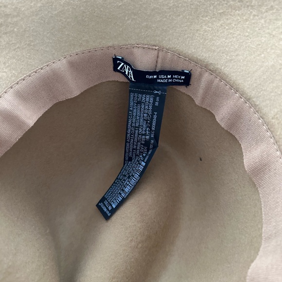 Zara hat with ribbon. Brand new in box. Size m. Never worn. - Picture 4 of 5